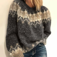 Mette™ - Hyggelig mohair-strikket sweater